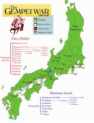 La Guerre de Gempei : Un Conflit Féodal Brutal qui Remodela le Japon du XIIIe Siècle